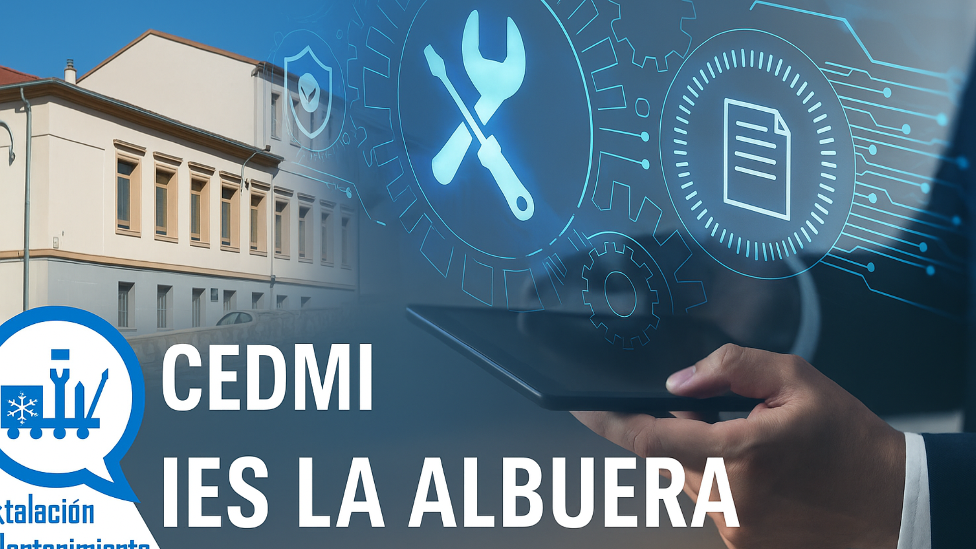 logo creado para Cedm la labuera