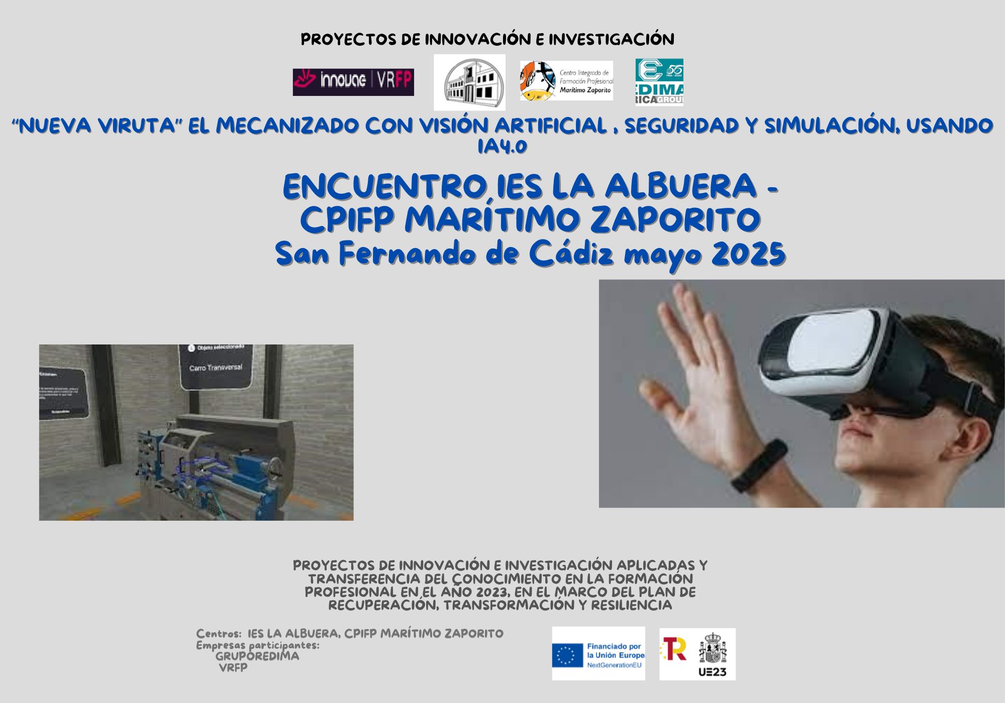 cartel para elviaje a cadiz del proyecto de innovacion